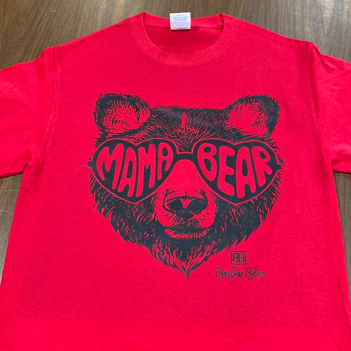 Mama Bear. $6 CLEARANCE TEES!  $8 For Long Sleeves!  Random Shirt Color Chosen.