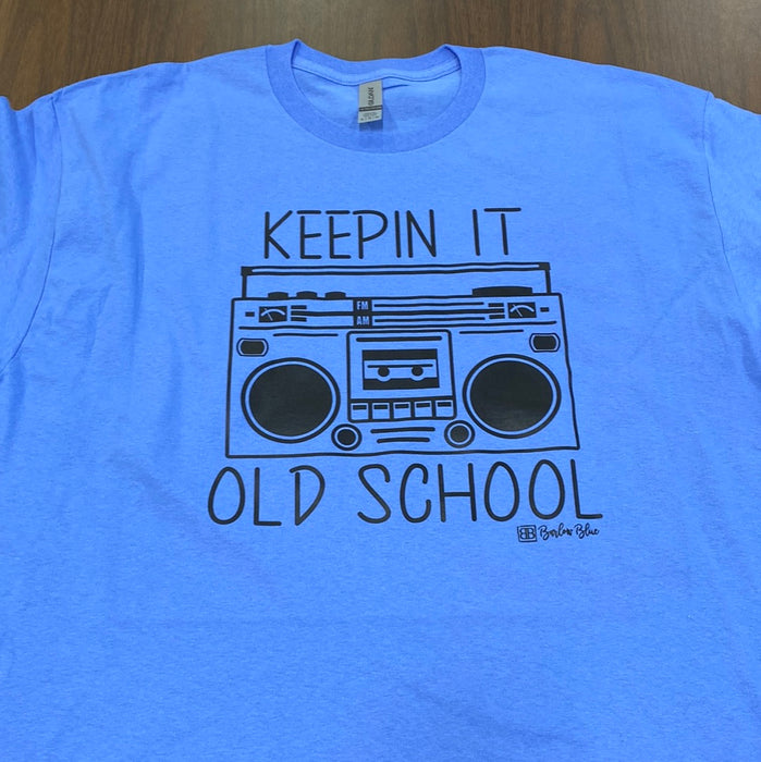 Old School. $6 CLEARANCE TEES!  $8 For Long Sleeves!  Random Shirt Color Chosen.