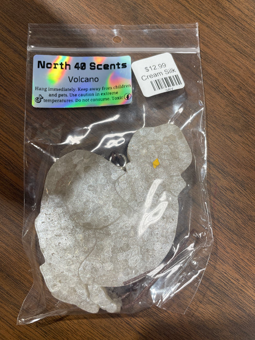 Volcano Scented Chicken Car Freshies.  Very Beautiful & Detailed