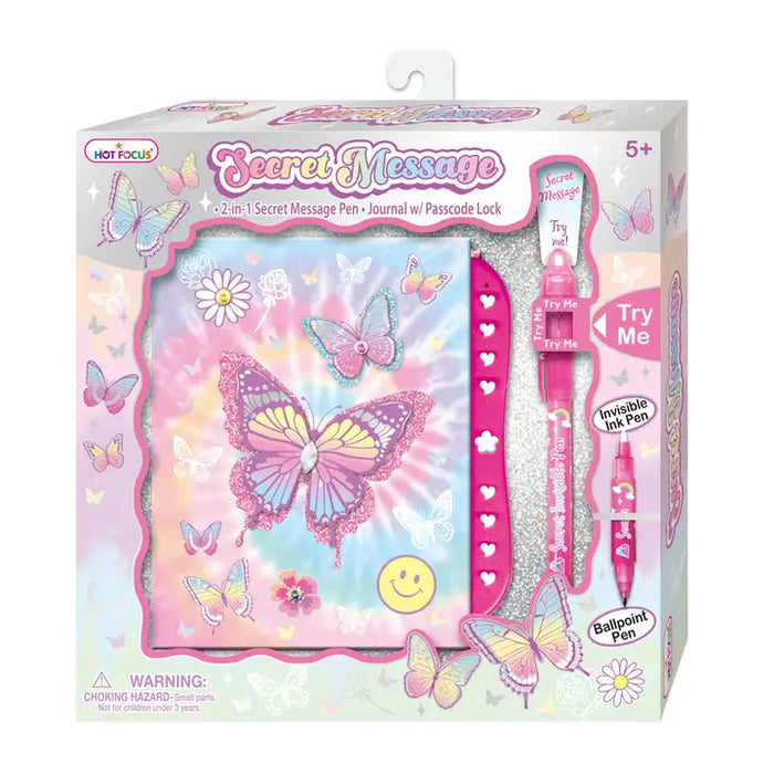 Secret Message Kid Diary Sets- 2 Styles!