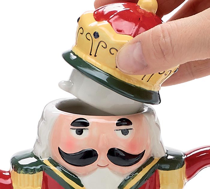 Classic Nutcracker Shape Teapot