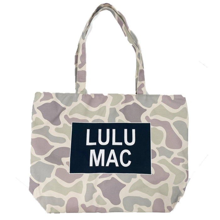 Lulu Mac Canvas Tote-Light Camo