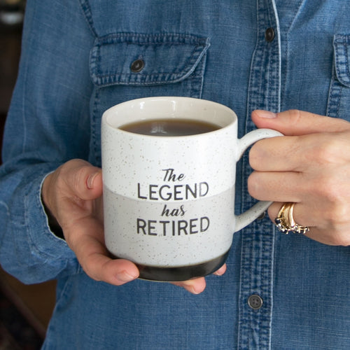 The Legend Has Retired Coffee Cup