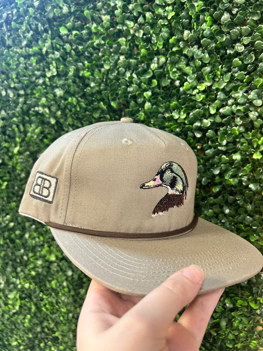 Embroidered Wood Duck Head Hats -5 Styles Available!