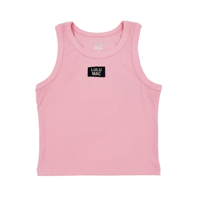 Light Pink Lulu Mac Logo Tank