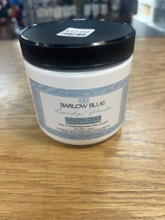 Barlow Blue Laundry Powder Detergent - Multiple Scents.  Available in 16oz & 32oz