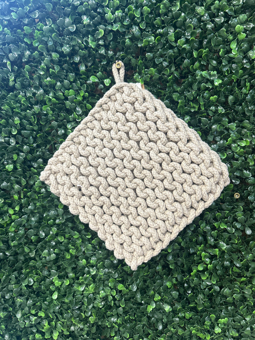 Cotton Crocheted Pot Holders - 10 Colors!