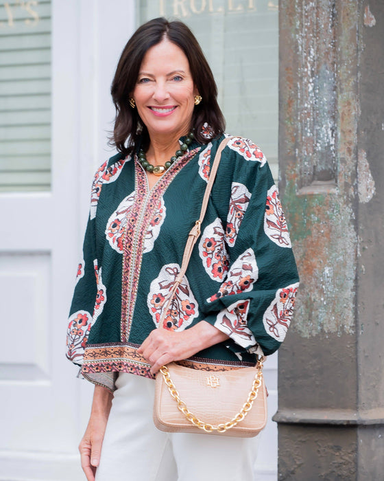 Joan Crossbody Latte by Caroline Hill