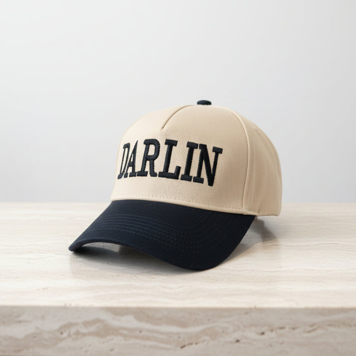 Black & Cream Darlin Hat