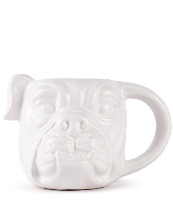 Bulldog Shaped Coffee Mug