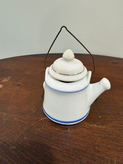 Vintage “Home Sweet Home” Mini Teapot / Toothpick Holder