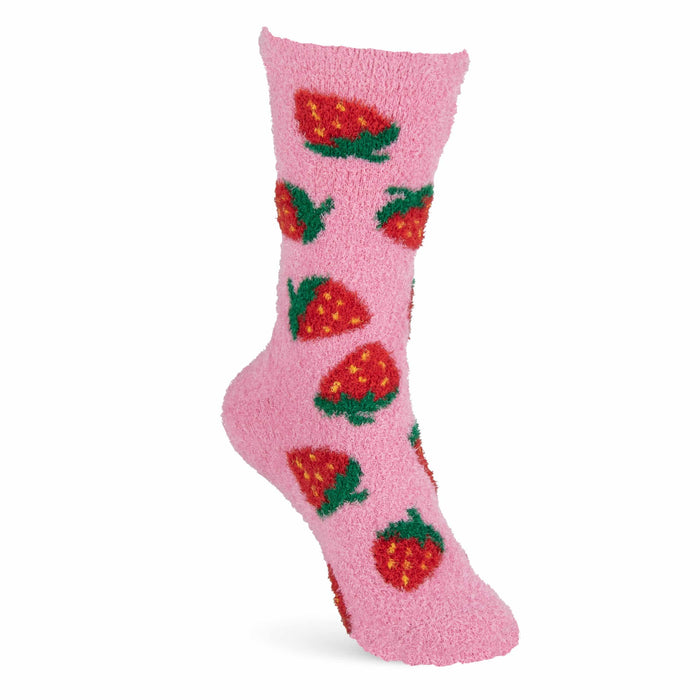 Soft and Cozy Strawberry Socks