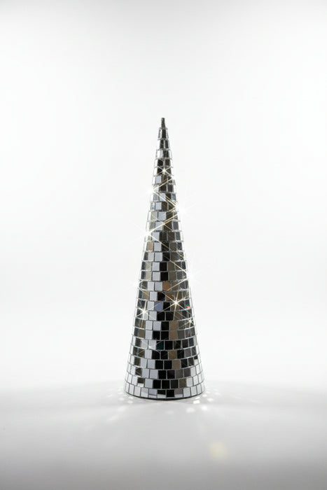 Mosaic Disco Tile Cone Tree