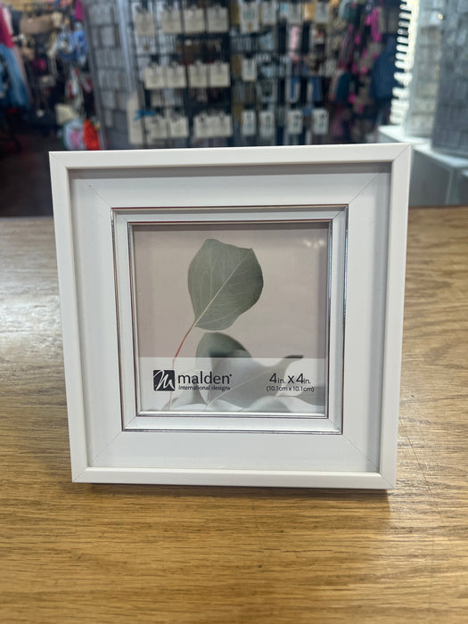 White Wooden Picture Frames- 2 Sizes Available!