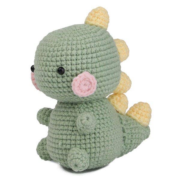 The LOOP Brigade: DIY Mini Crochet Plush Toy Complete Kit For Beginners - Bogart the Frog