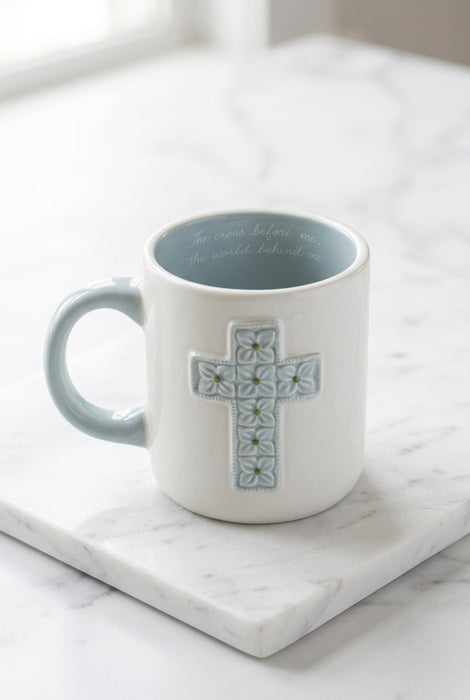 Mug Sculpted The Cross Before Me