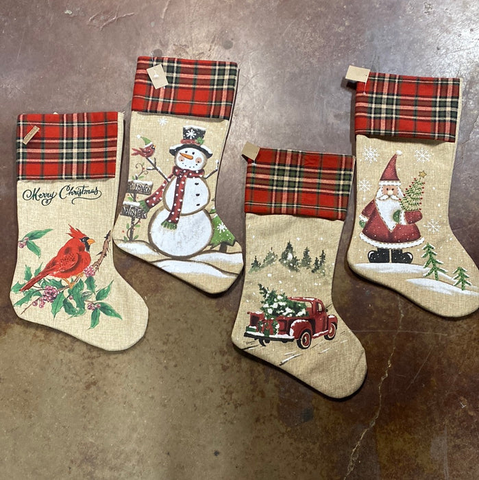 Painted Stockings - 4 Styles! *Personalization Can Be Added for an Additional $10!*