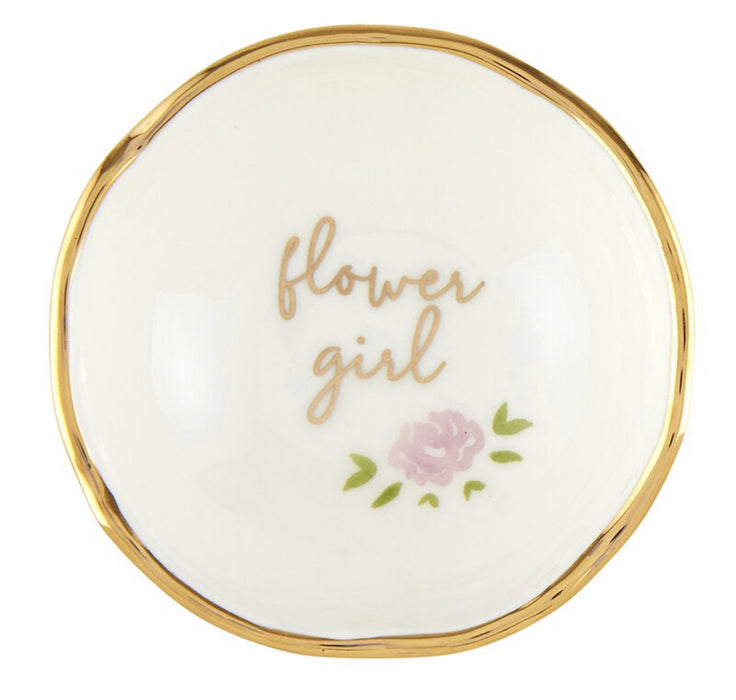 Flower Girl Jewelry / Trinket Dish