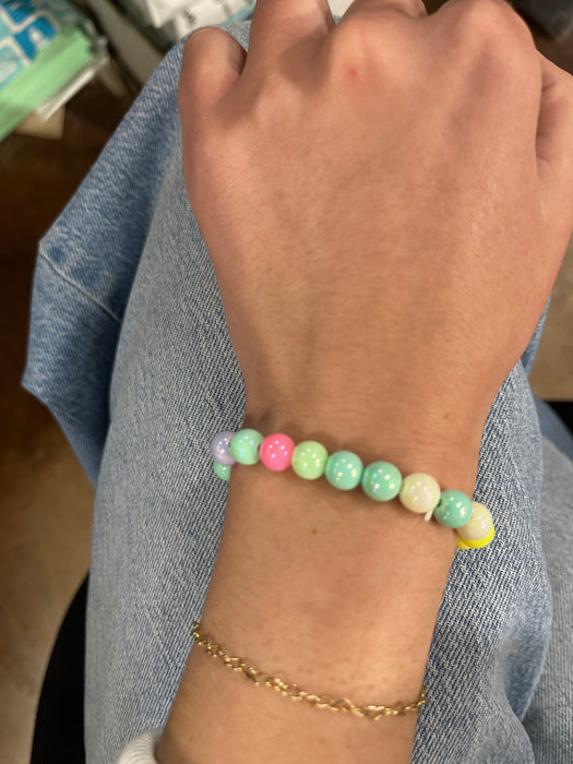 "Color Burst Bracelet" -Kid's Colorful Beaded Bracelet. 2 Sizes Available