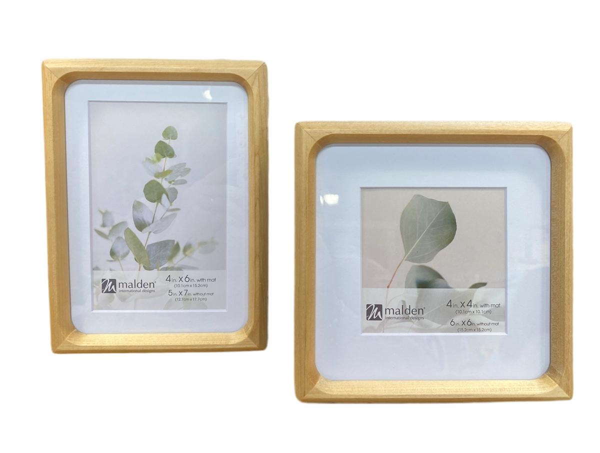 Matted Birch Picture Frame- Available in 2 Sizes! — Barlow Blue