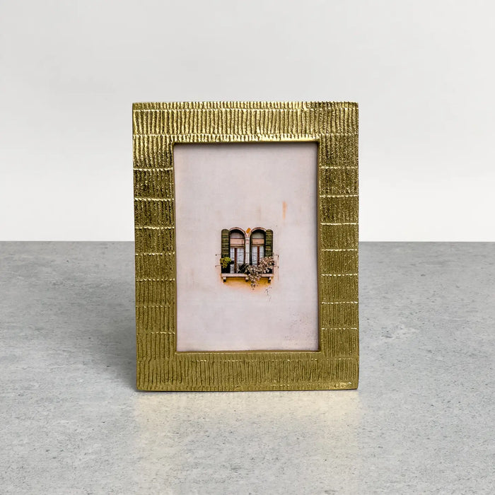 5x7" Gold Etched Picture Frame