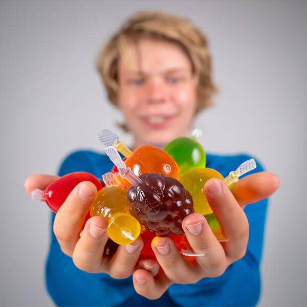 Fruity's JU-C Jelly Bites Bite-Size Fruit Juice Candies | As Seen Viral On Social Media!