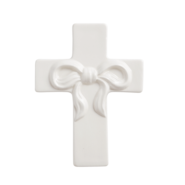 Bow Ceramic Cross' - Available in 3 Styles of Bows!