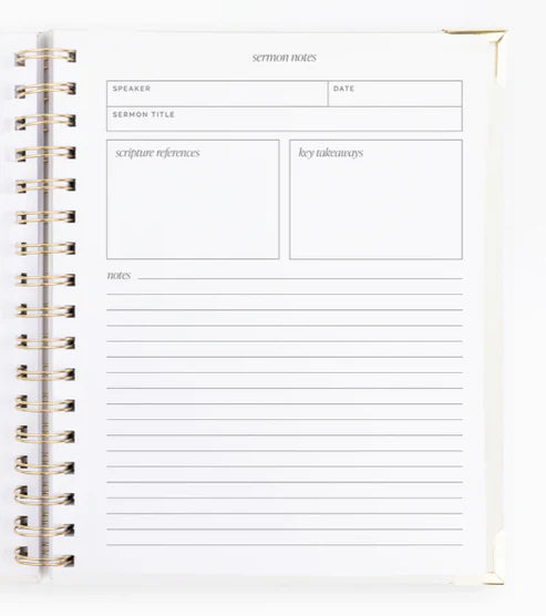 Cross Before Me Sermon Notes Journal