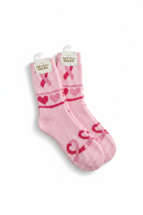 Soft and Cozy Hope Heart Socks