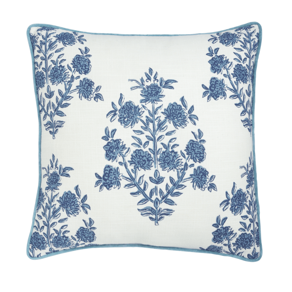 Block Print Pattern Pillow