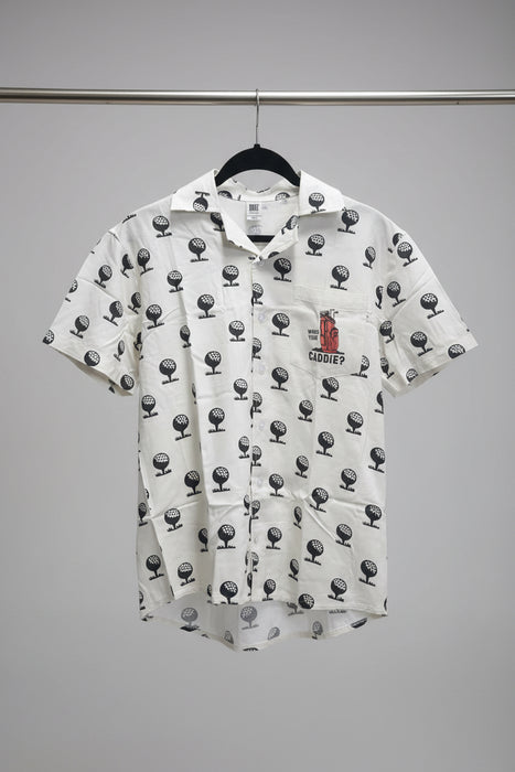 Who's Your Caddie Button Up