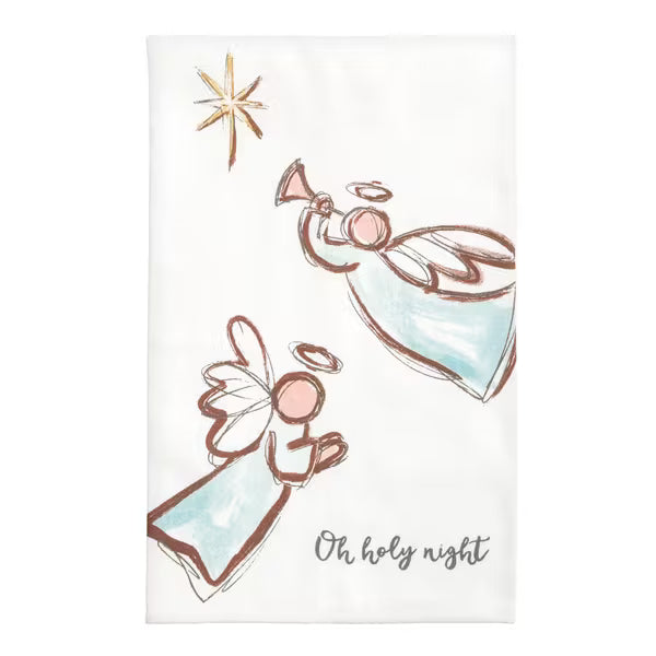 Angels Poplin Hand Towel