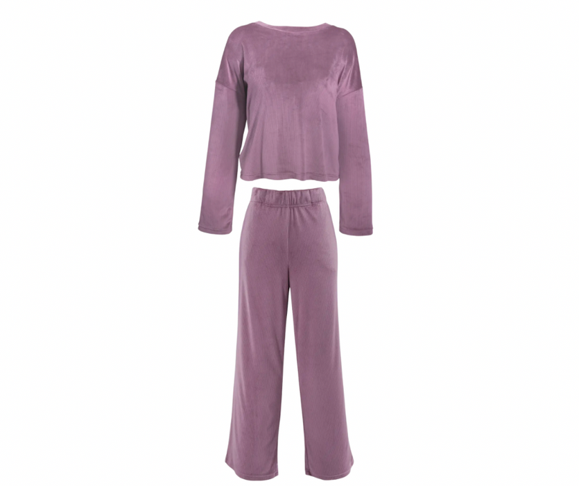 Luxe Long Sleeve Pajamas (REG/PLUS) - 3 Colors!