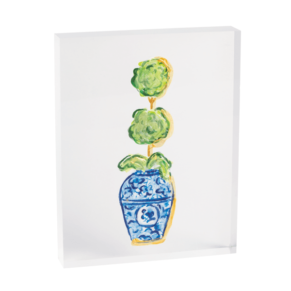 Topiary Acrylic Plaque