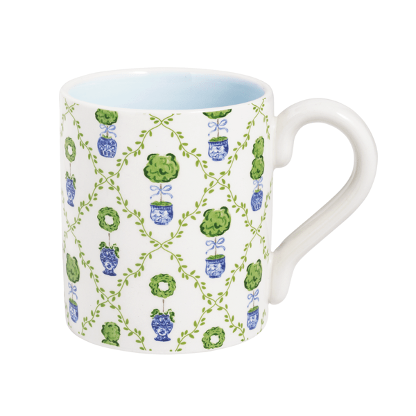 Topiary Pattern Mug