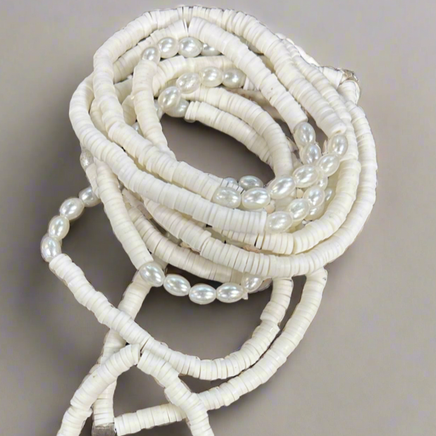 Heishi Bead Bracelets