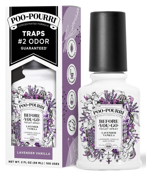 Poo~Pourri Lavender Vanilla 2oz