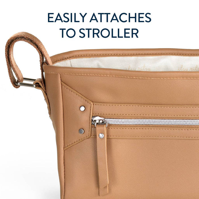 Chai Latte Stroller + Wagon Caddy with Straps
