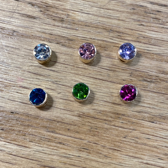 Birthstone Charms for Charm Necklaces - 6 Colors!