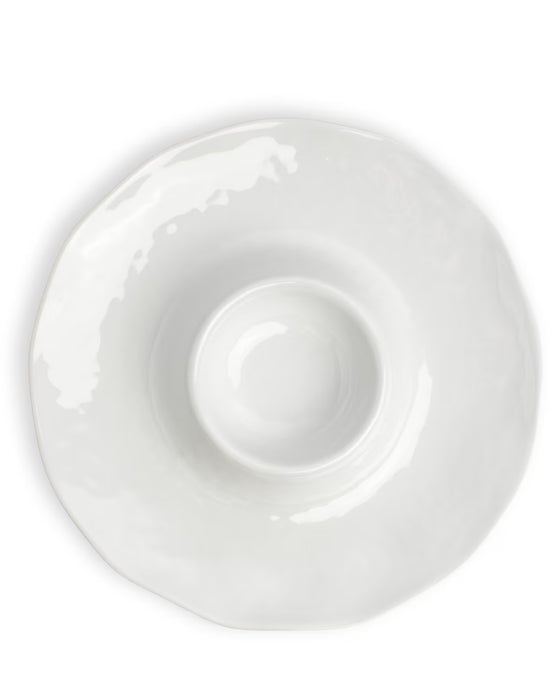 Lanai Melamine Chip & Dip Bowl