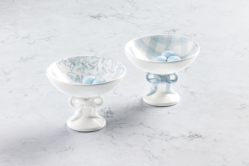 Toile Bow Candy Dish