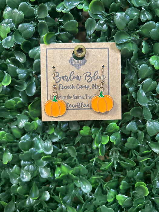 Pumpkin Earrings