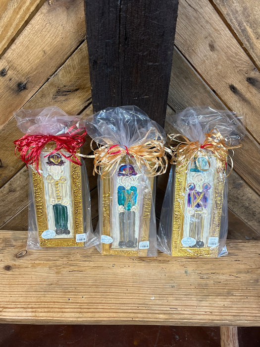 Nutcracker Block w/ Gold Outline- 3 Styles!