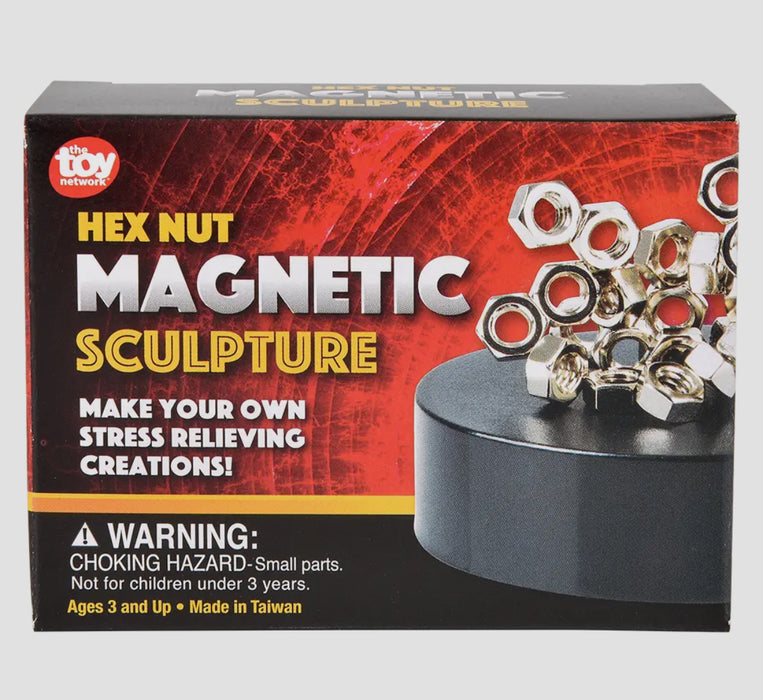 3.5" Magnetic Build a Sculpture.  Assorted Styles.  The small pieces are not magnets.  The black base is the magnet.