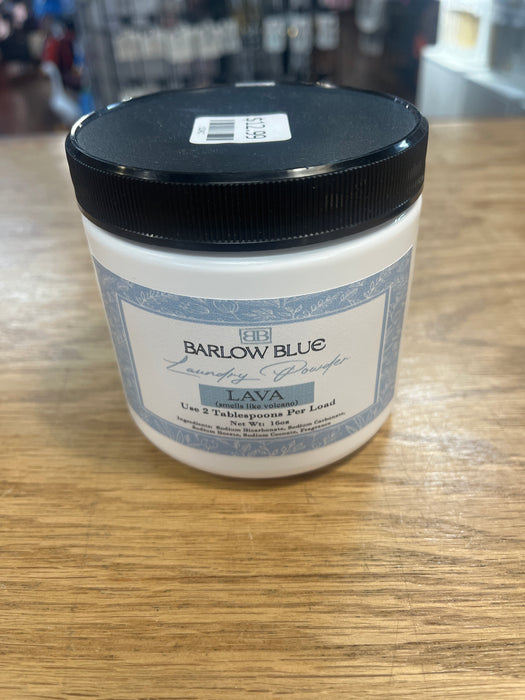 Barlow Blue Laundry Powder Detergent - Multiple Scents.  Available in 16oz & 32oz