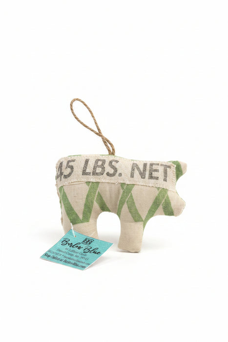 Miniature Hand Sewn Hog's.  Made from Fun Fabric or Vintage Feed Sacks.