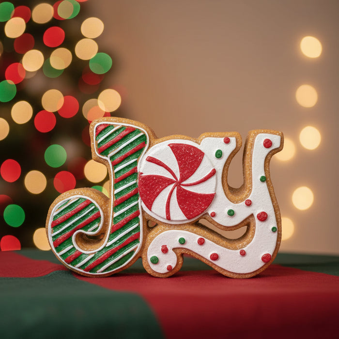 Resin Gingerbread Tabletop Word Signs- 3 Styles!