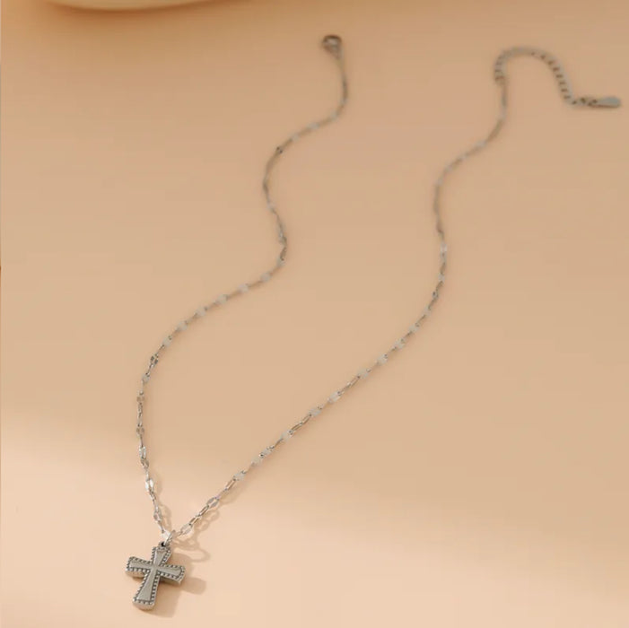 Classic Cross Hypoallergenic Necklace