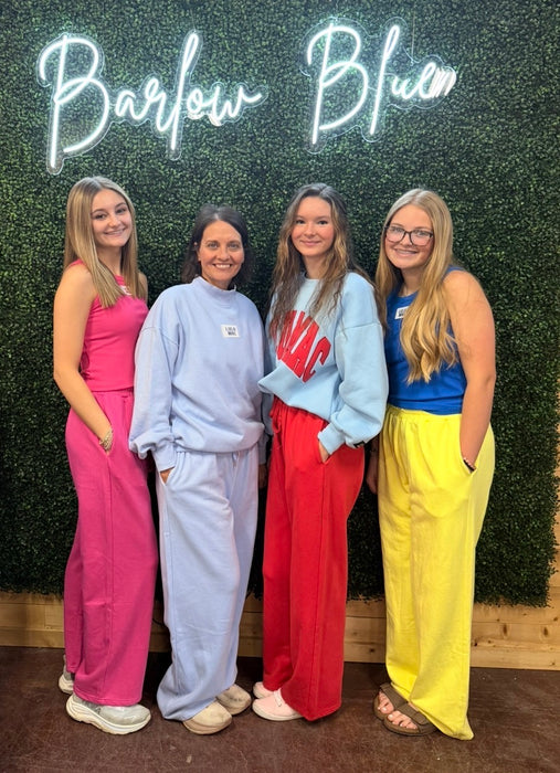 Adult White Lulu Mac Terry Cloth Pants.  THESE PANTS ARE OVERSIZED.  I sized down one size.  30% OFF!