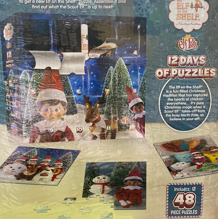 Elf on the Shelf: 12 Days of Puzzles